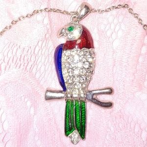 Parrot necklace